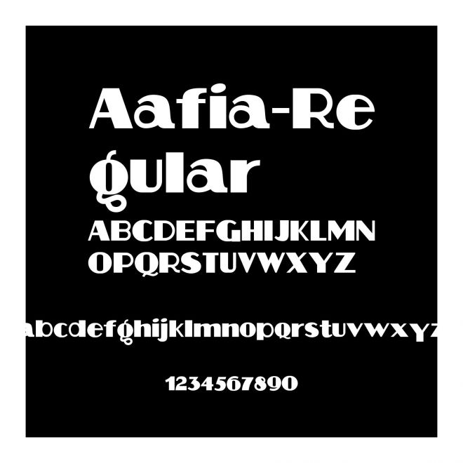 Aafia-Regular