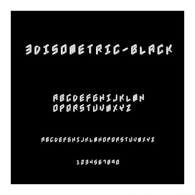3DIsometric-Black