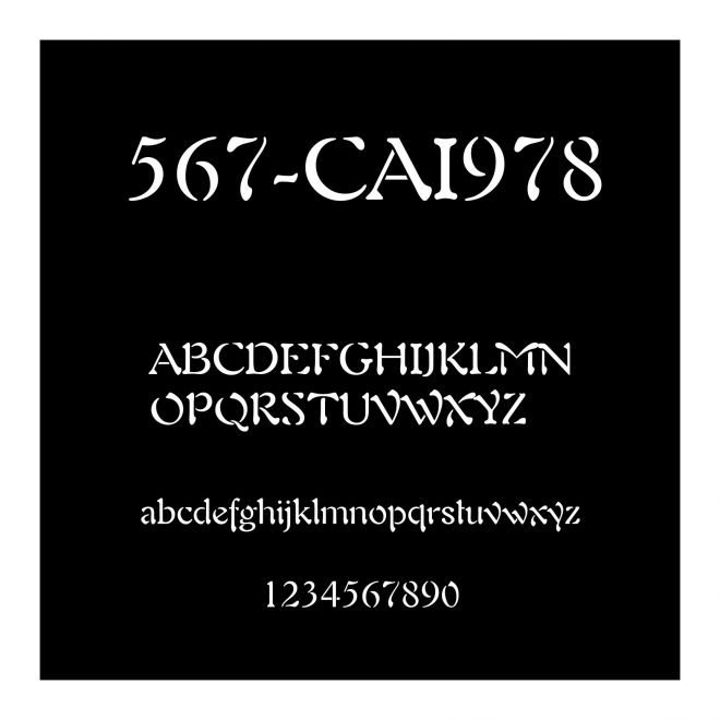 567-CAI978