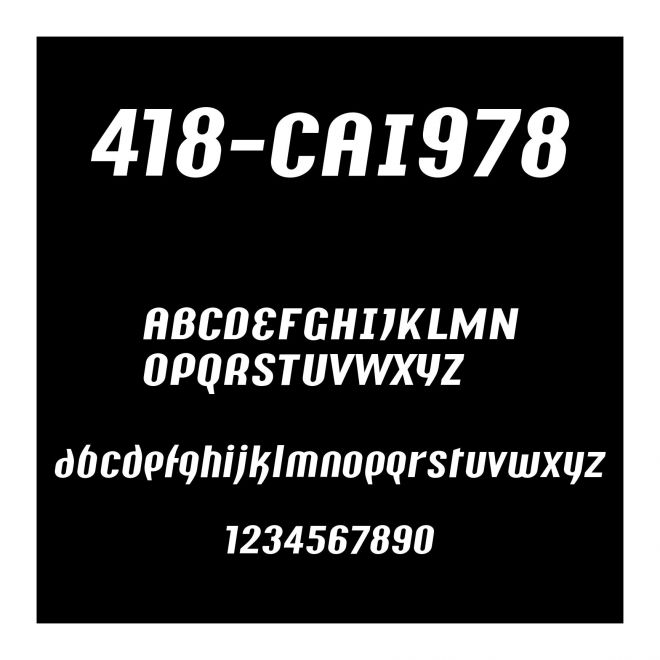 418-CAI978