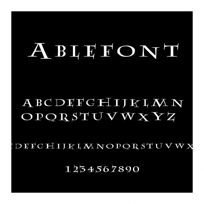 Ablefont
