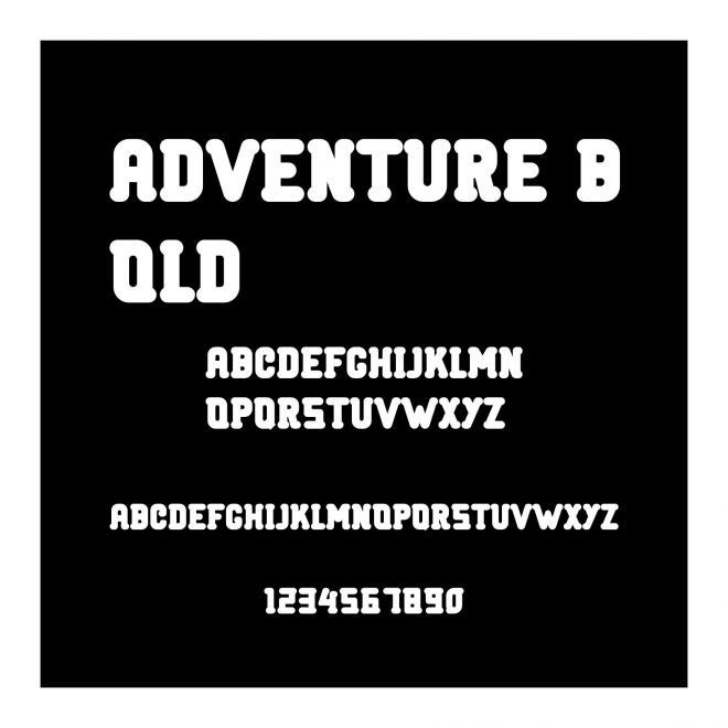 Adventure Bold
