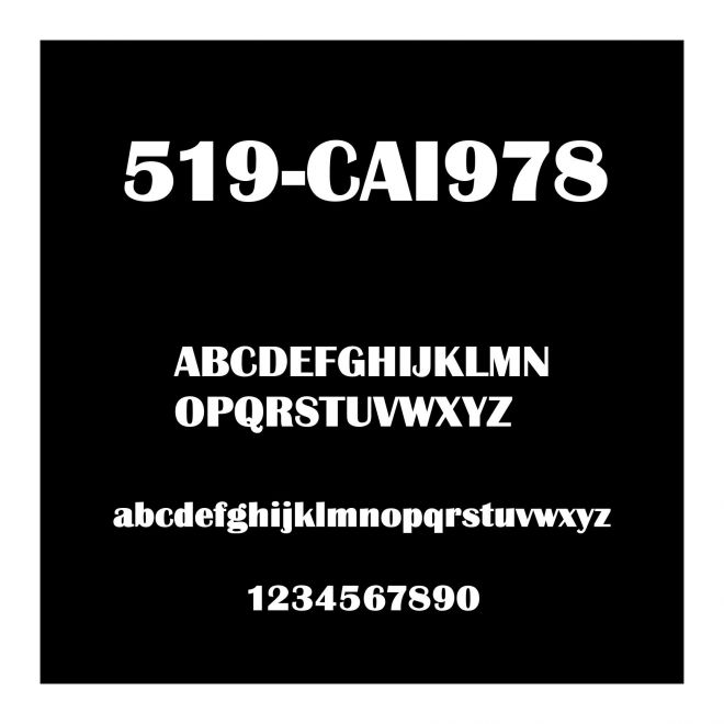 519-CAI978
