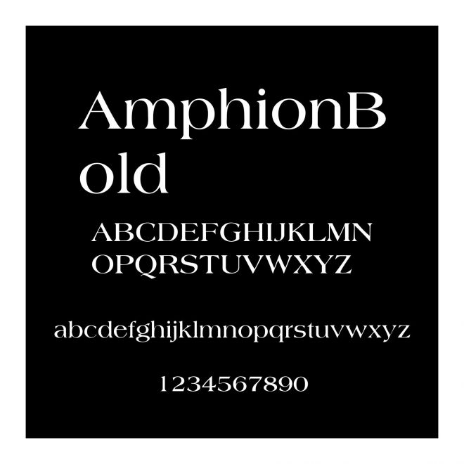 AmphionBold
