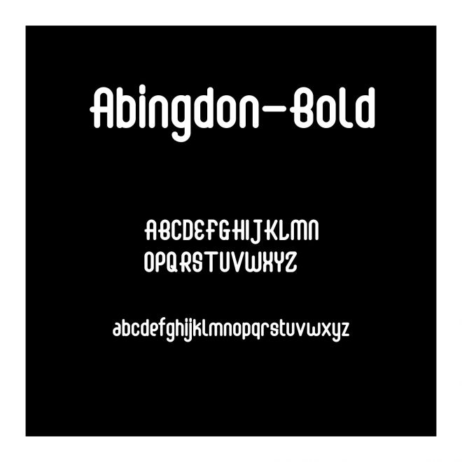 Abingdon-Bold