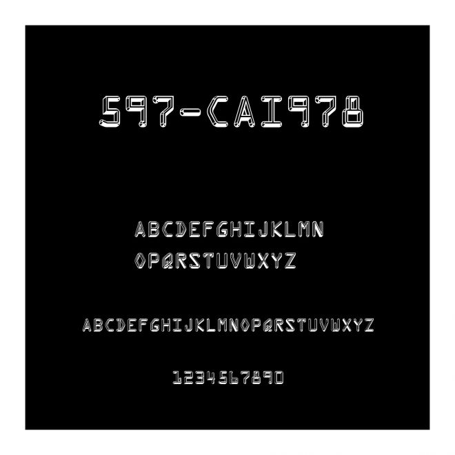 597-CAI978