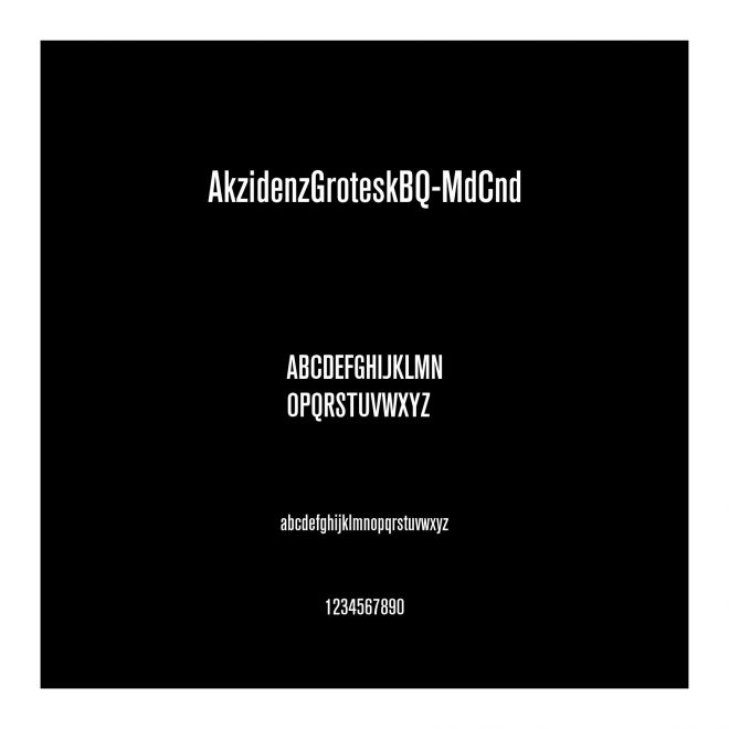 AkzidenzGroteskBQ-MdCnd