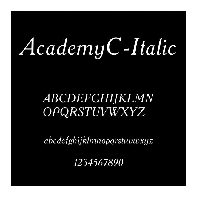 AcademyC-Italic