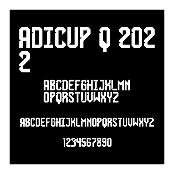 AdiCup Q 2022