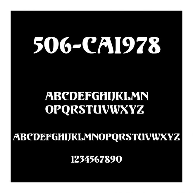 506-CAI978