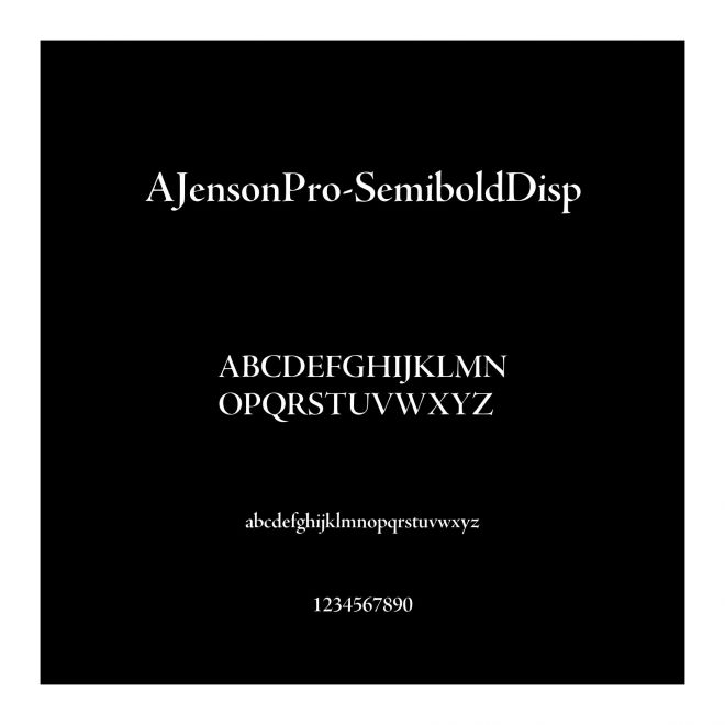 AJensonPro-SemiboldDisp