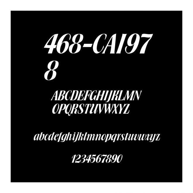468-CAI978
