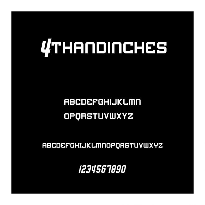 4thandInches