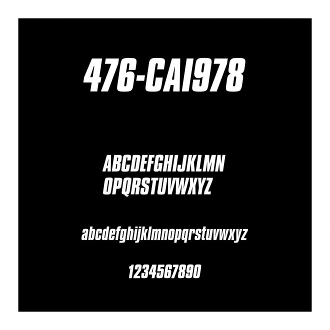 476-CAI978