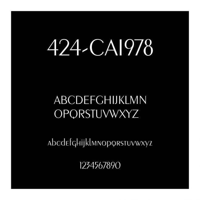 424-CAI978