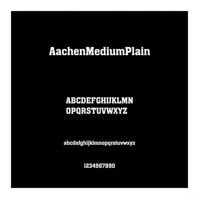AachenMediumPlain