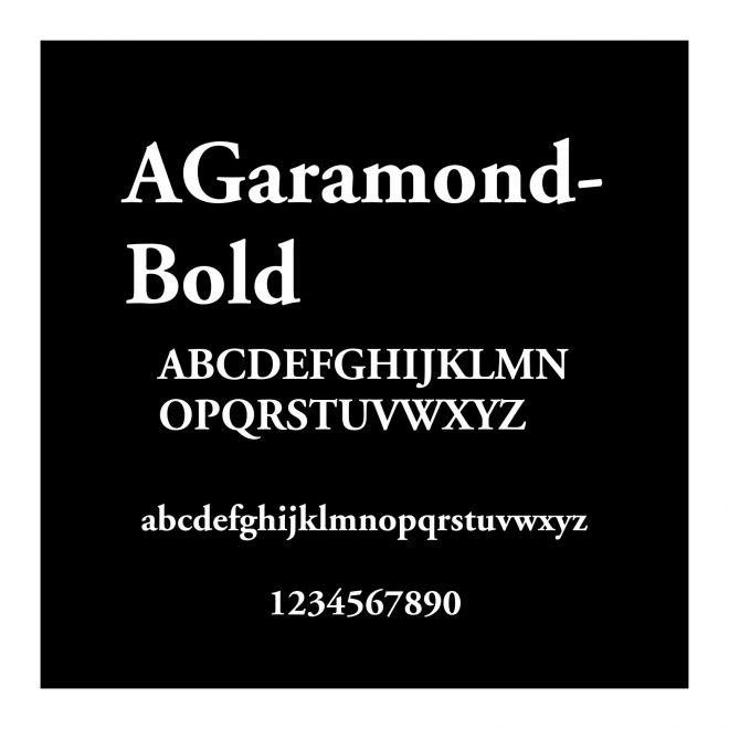 AGaramond-Bold