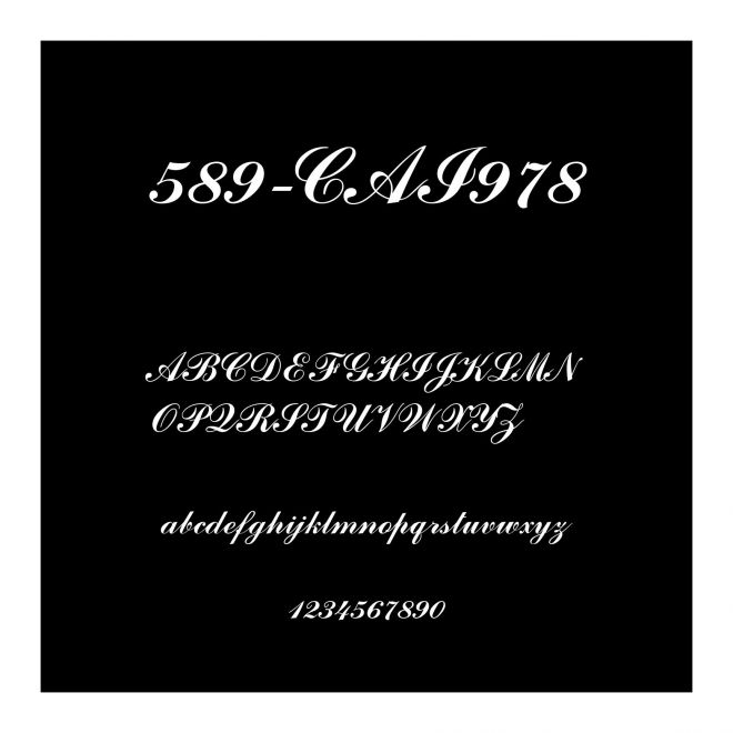 589-CAI978