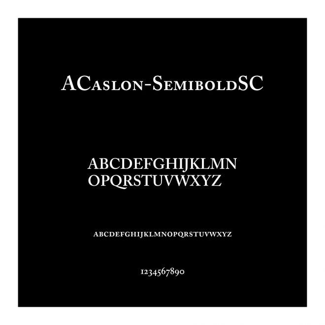 ACaslon-SemiboldSC