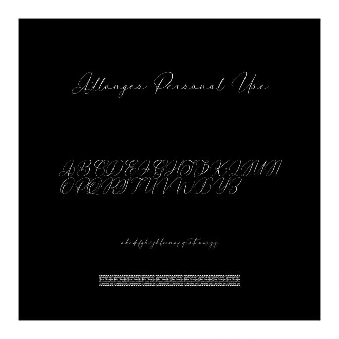 Allonges Personal Use