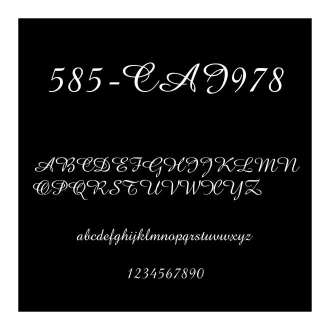 585-CAI978