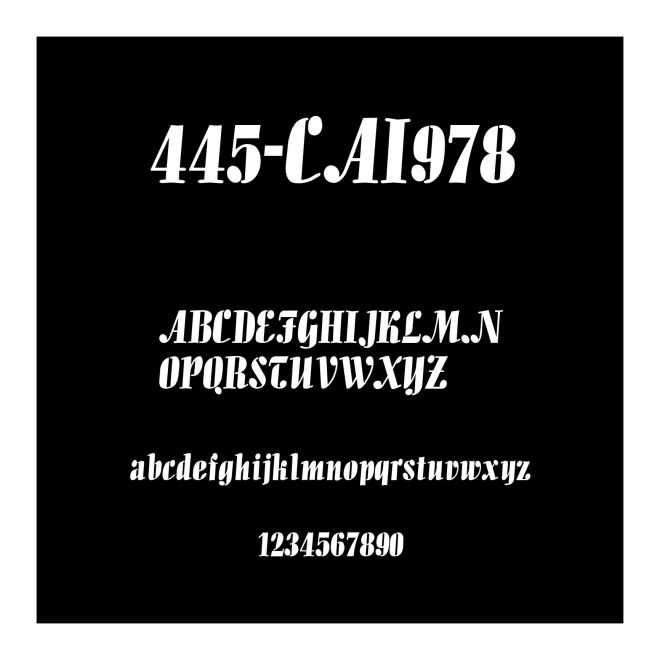 445-CAI978