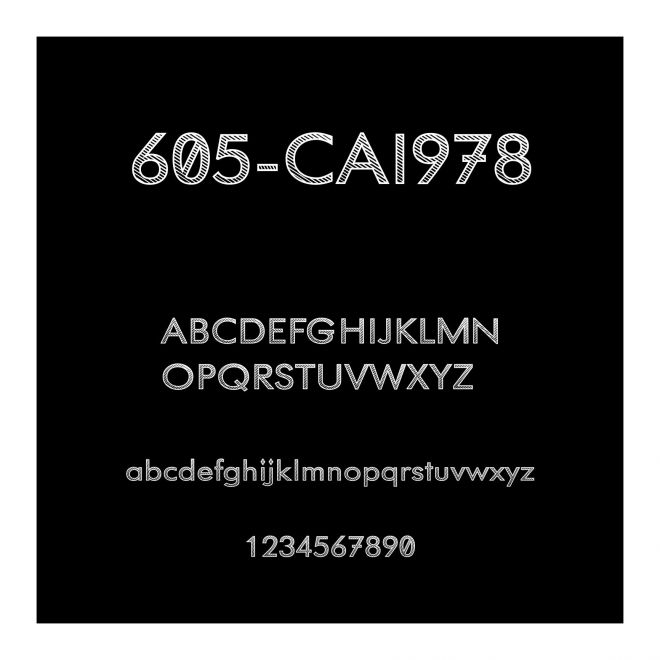 605-CAI978