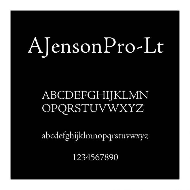 AJensonPro-Lt
