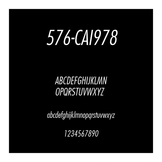 576-CAI978