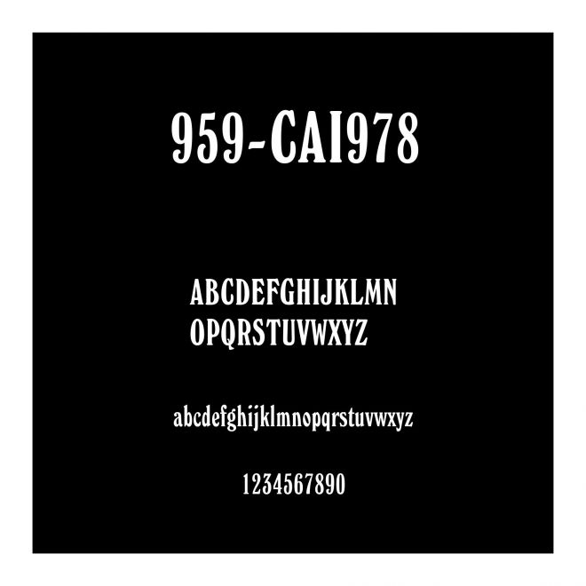 959-CAI978