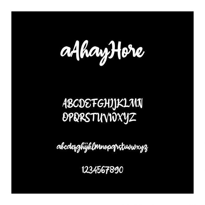 aAhayHore