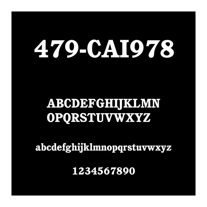 479-CAI978