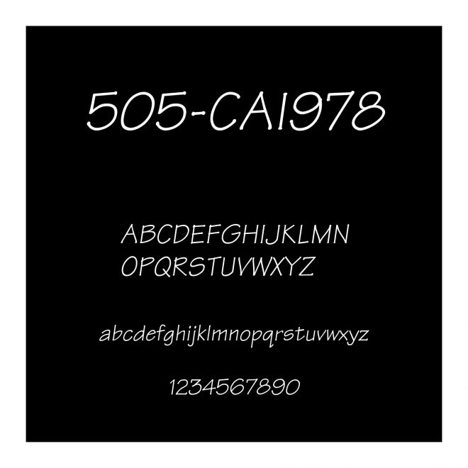 505-CAI978