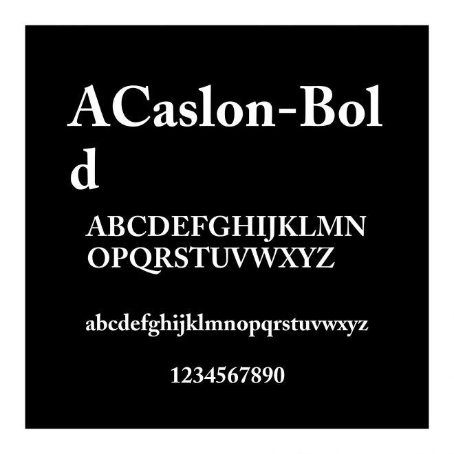 ACaslon-Bold