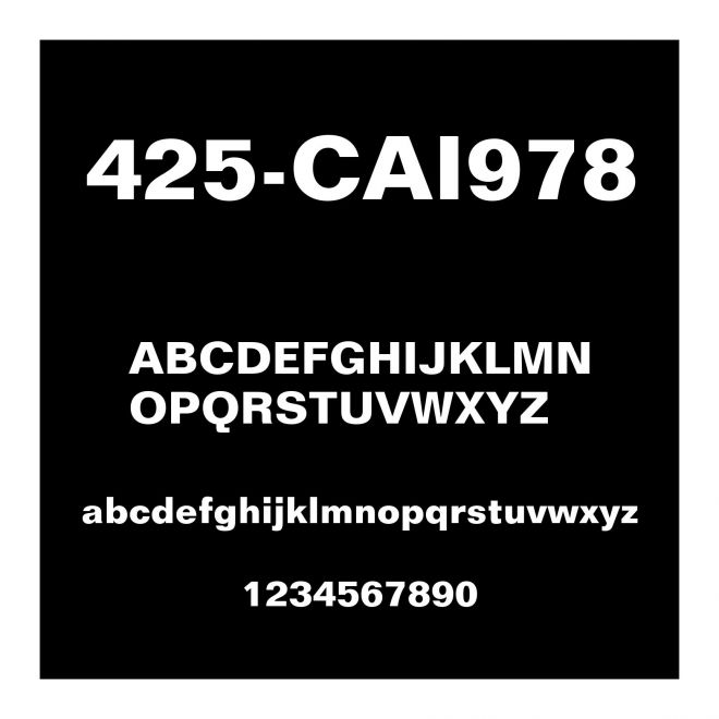 425-CAI978