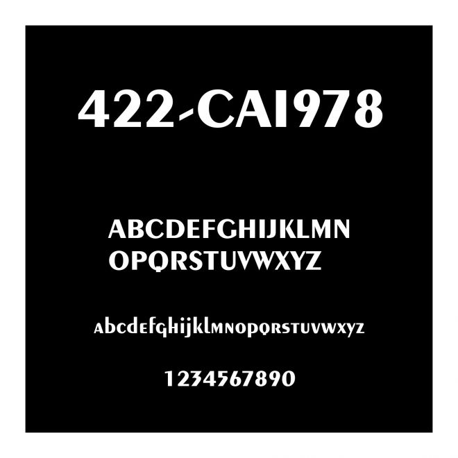 422-CAI978