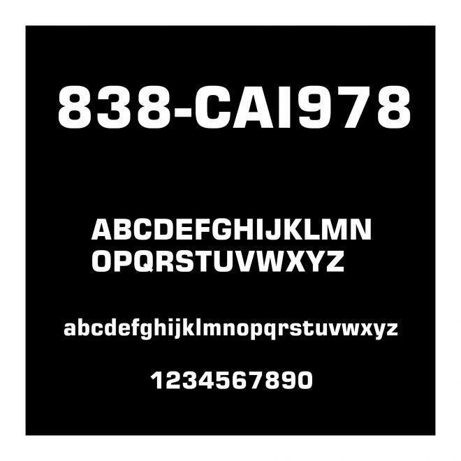838-CAI978