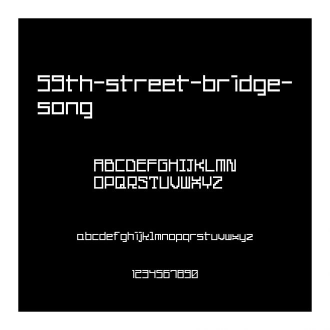 59th-street-bridge-song