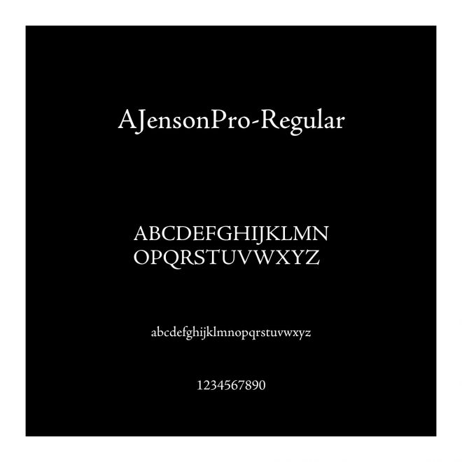 AJensonPro-Regular