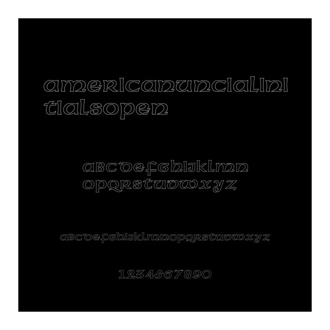 AmericanUncialInitialsOpen