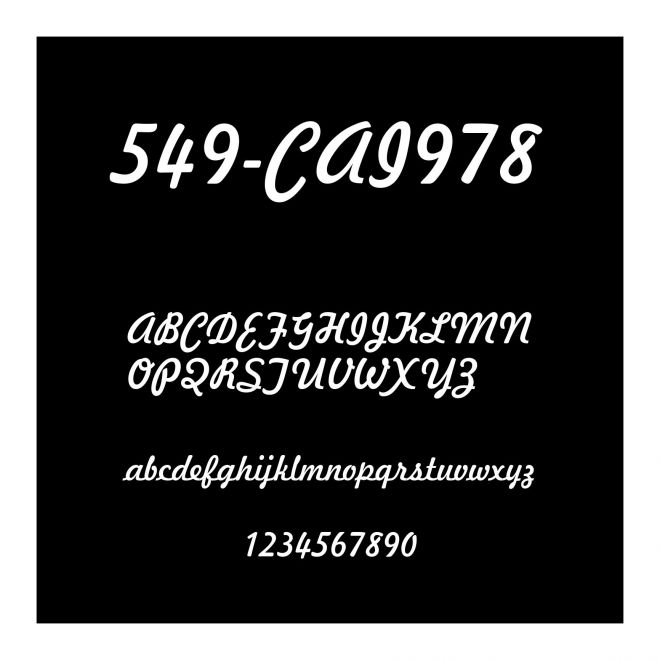 549-CAI978
