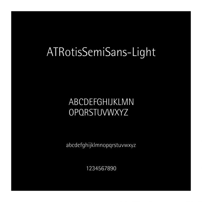 ATRotisSemiSans-Light