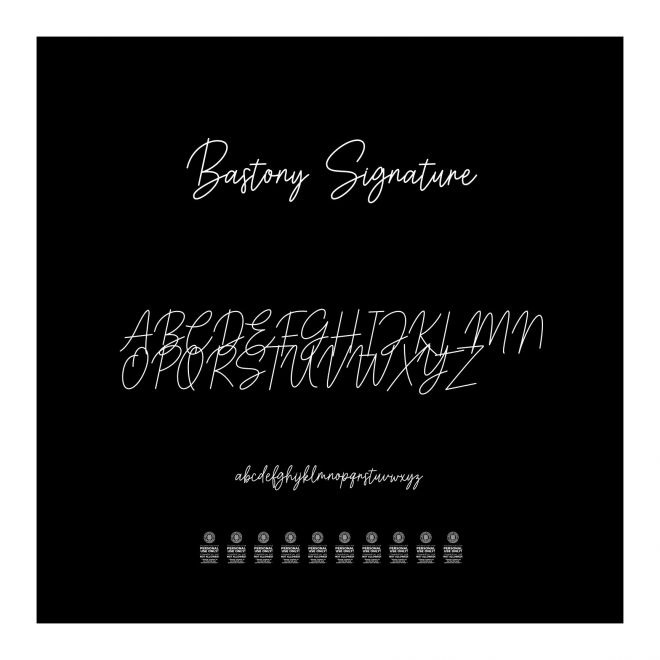 Bastony Signature