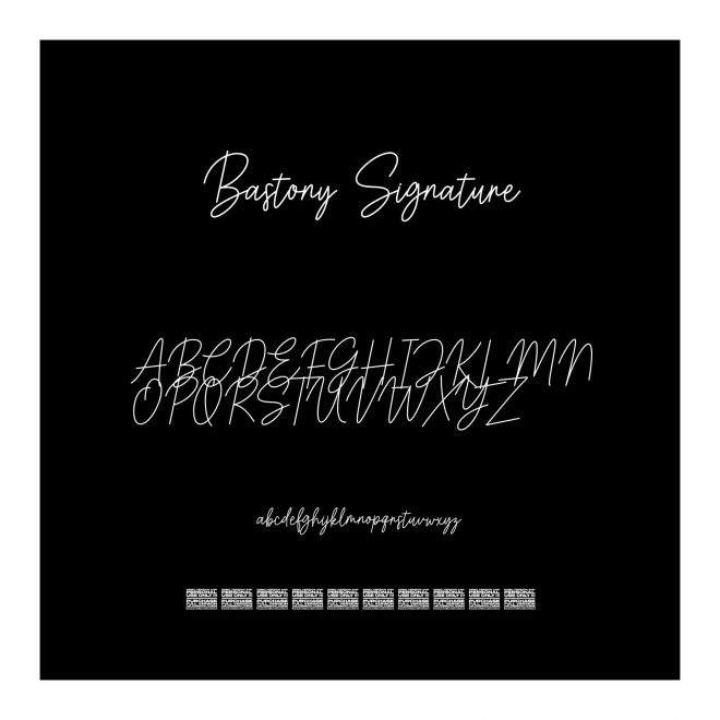 Bastony Signature