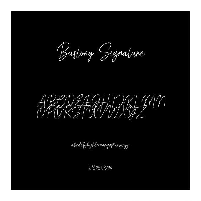 Bastony Signature