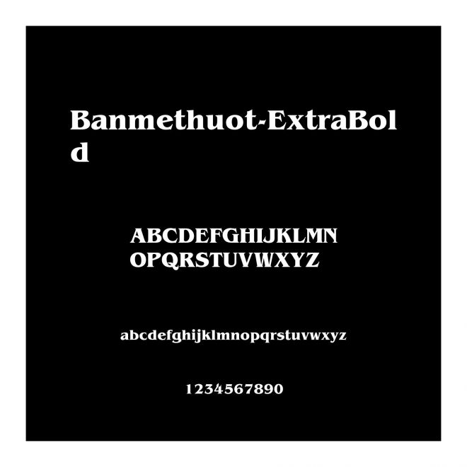 Banmethuot-ExtraBold