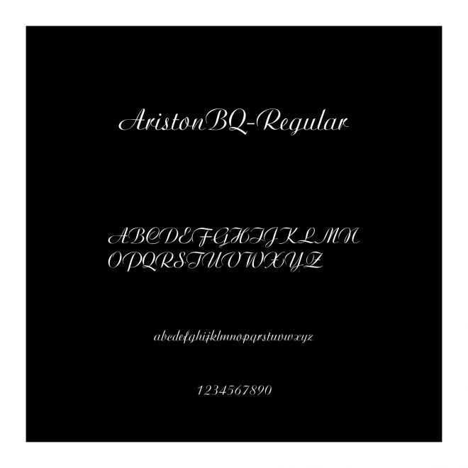 AristonBQ-Regular