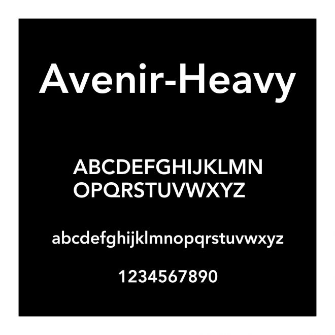 Avenir-Heavy