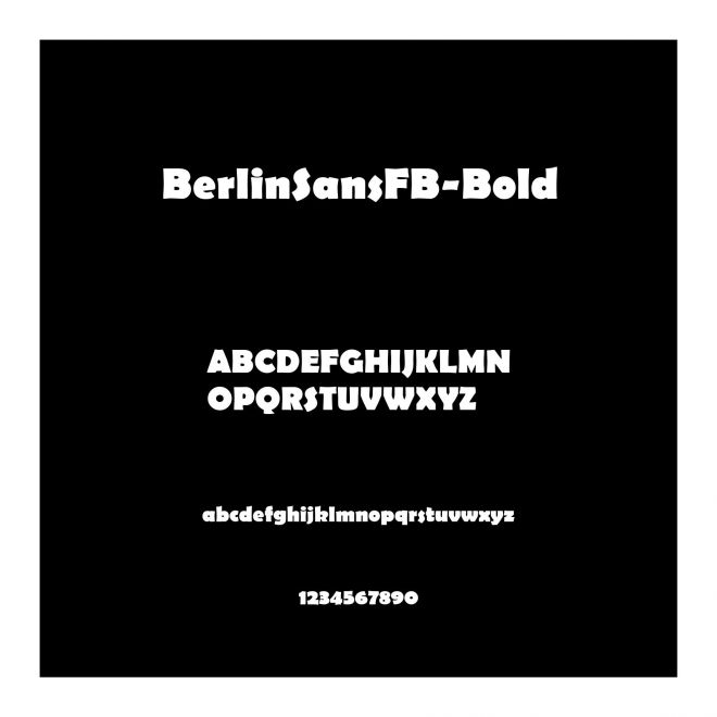 BerlinSansFB-Bold