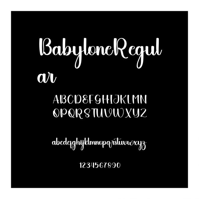 BabyloneRegular